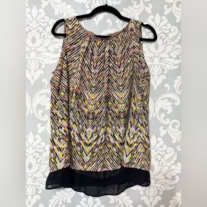 4/$25 • Jockey‎ Multicolor Chevron Blouse